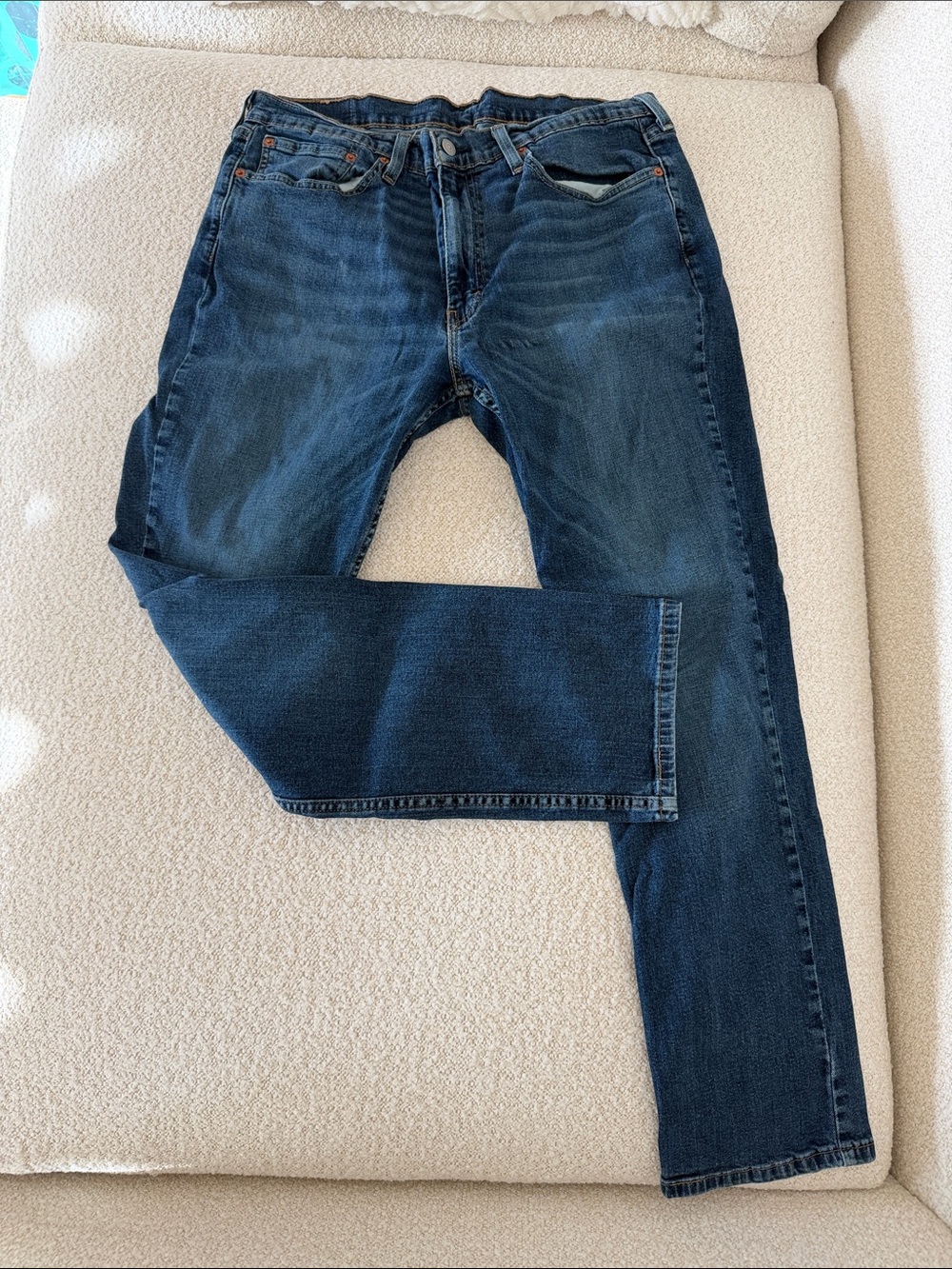 Men's Levi’s Dark Blue Denim Jeans 514 - size 36x30